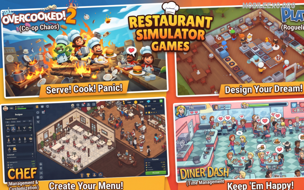Restaurant Simulator Games: Build, Manage & Grow Your Virtual Restaurant Restaurant Simulator Games