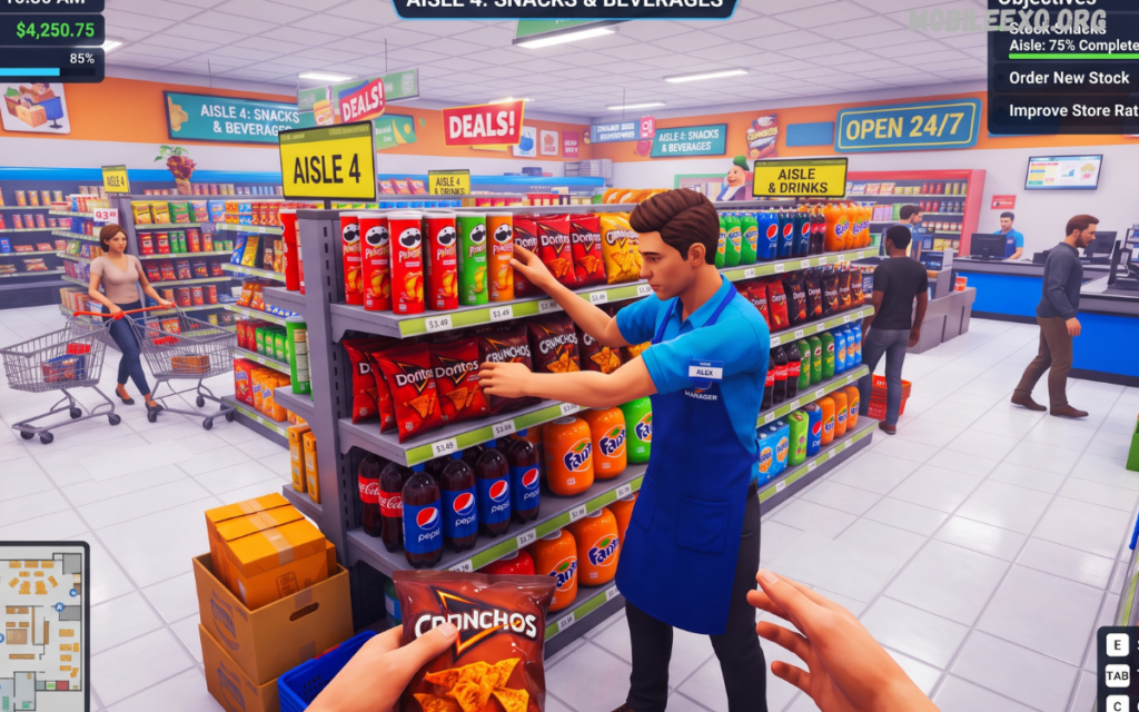 Supermarket Simulator Games: Build, Manage & Grow Your Own Store Supermarket Simulator Games