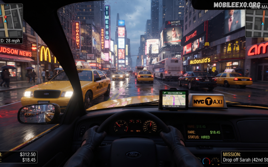 Taxi Simulator: Experience Realistic Taxi Driving in a Virtual City Taxi Simulator
